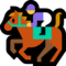 Horse Racing emoji on Microsoft